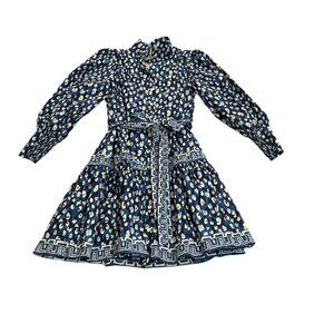 Lilly Pulitzer  Drena Dress -  Starlight Navy You’re an Animal Engineered Woven